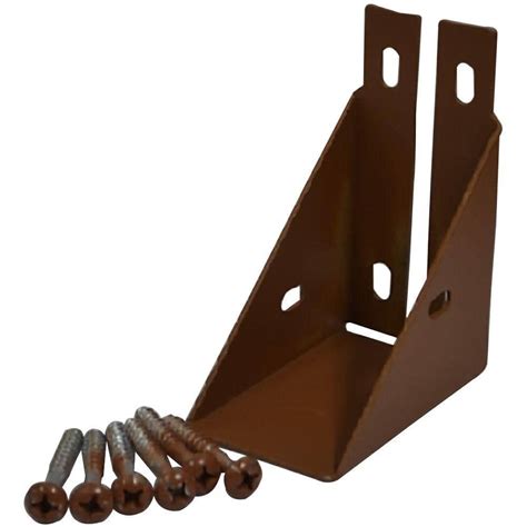 wood fence brackets home depot